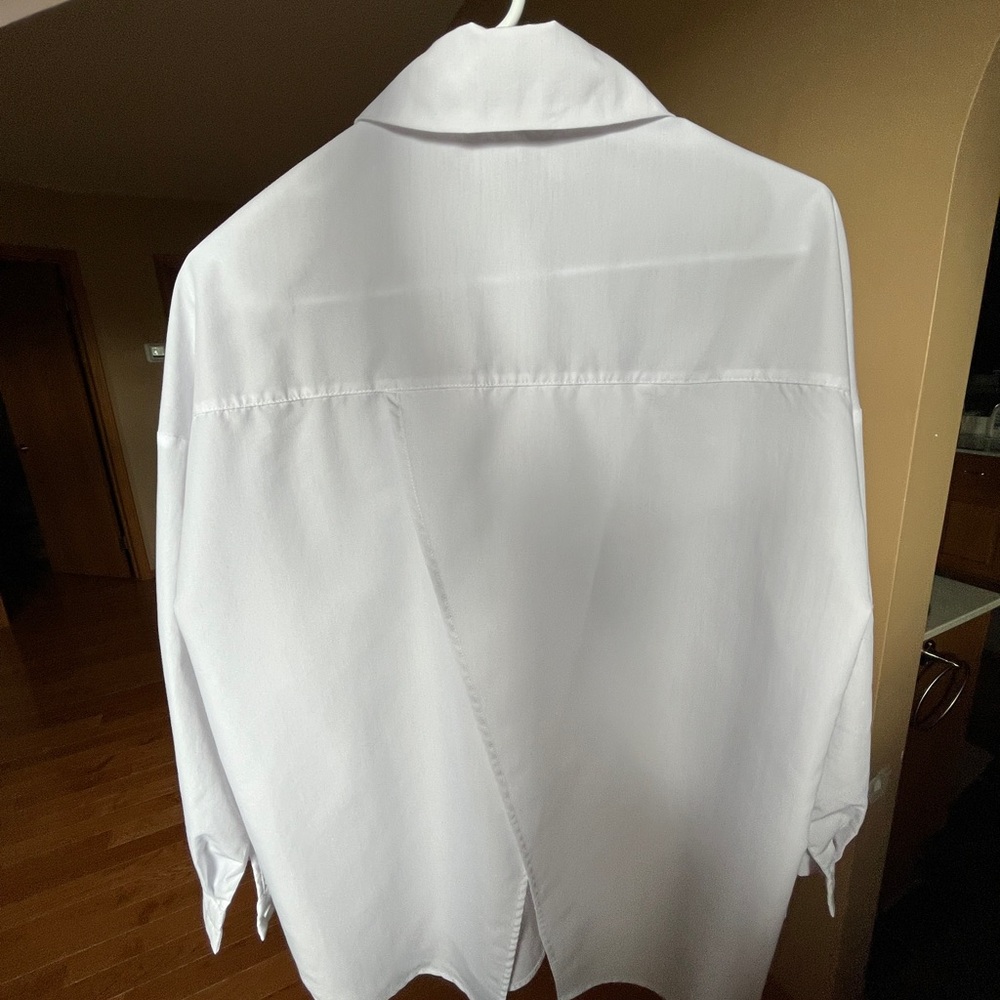 White Women's Shirt - Picture 2 of 5